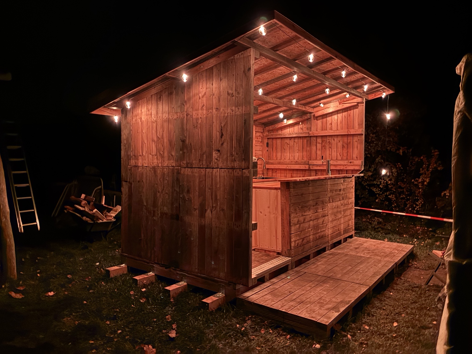 Outdoor-Bar Projektbeispiel